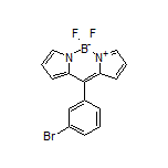 10-(3-Bromophenyl)-5,5-difluoro-5H-dipyrrolo[1,2-c:2’,1’-f][1,3,2]diazaborinin-4-ium-5-uide