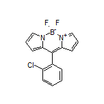 10-(2-Chlorophenyl)-5,5-difluoro-5H-dipyrrolo[1,2-c:2’,1’-f][1,3,2]diazaborinin-4-ium-5-uide