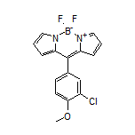 10-(3-Chloro-4-methoxyphenyl)-5,5-difluoro-5H-dipyrrolo[1,2-c:2’,1’-f][1,3,2]diazaborinin-4-ium-5-uide