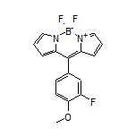 5,5-Difluoro-10-(3-fluoro-4-methoxyphenyl)-5H-dipyrrolo[1,2-c:2’,1’-f][1,3,2]diazaborinin-4-ium-5-uide