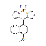 5,5-Difluoro-10-(4-methoxy-1-naphthyl)-5H-dipyrrolo[1,2-c:2’,1’-f][1,3,2]diazaborinin-4-ium-5-uide