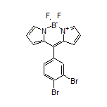 10-(3,4-Dibromophenyl)-5,5-difluoro-5H-dipyrrolo[1,2-c:2’,1’-f][1,3,2]diazaborinin-4-ium-5-uide