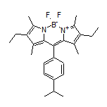 2,8-Diethyl-5,5-difluoro-10-(4-isopropylphenyl)-1,3,7,9-tetramethyl-5H-dipyrrolo[1,2-c:2’,1’-f][1,3,2]diazaborinin-4-ium-5-uide