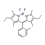 2,8-Diethyl-5,5-difluoro-1,3,7,9-tetramethyl-10-(o-tolyl)-5H-dipyrrolo[1,2-c:2’,1’-f][1,3,2]diazaborinin-4-ium-5-uide