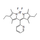 2,8-Diethyl-5,5-difluoro-1,3,7,9-tetramethyl-10-(2-pyridyl)-5H-dipyrrolo[1,2-c:2’,1’-f][1,3,2]diazaborinin-4-ium-5-uide