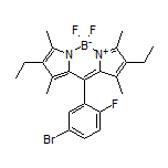 10-(5-Bromo-2-fluorophenyl)-2,8-diethyl-5,5-difluoro-1,3,7,9-tetramethyl-5H-dipyrrolo[1,2-c:2’,1’-f][1,3,2]diazaborinin-4-ium-5-uide