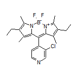 10-(3-Chloro-4-pyridyl)-2,8-diethyl-5,5-difluoro-1,3,7,9-tetramethyl-5H-dipyrrolo[1,2-c:2’,1’-f][1,3,2]diazaborinin-4-ium-5-uide