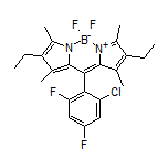 10-(2-Chloro-4,6-difluorophenyl)-2,8-diethyl-5,5-difluoro-1,3,7,9-tetramethyl-5H-dipyrrolo[1,2-c:2’,1’-f][1,3,2]diazaborinin-4-ium-5-uide
