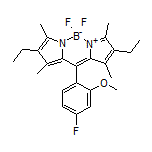 2,8-Diethyl-5,5-difluoro-10-(4-fluoro-2-methoxyphenyl)-1,3,7,9-tetramethyl-5H-dipyrrolo[1,2-c:2’,1’-f][1,3,2]diazaborinin-4-ium-5-uide