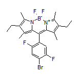 10-(4-Bromo-2,5-difluorophenyl)-2,8-diethyl-5,5-difluoro-1,3,7,9-tetramethyl-5H-dipyrrolo[1,2-c:2’,1’-f][1,3,2]diazaborinin-4-ium-5-uide