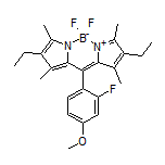 2,8-Diethyl-5,5-difluoro-10-(2-fluoro-4-methoxyphenyl)-1,3,7,9-tetramethyl-5H-dipyrrolo[1,2-c:2’,1’-f][1,3,2]diazaborinin-4-ium-5-uide