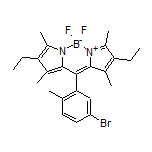 10-(5-Bromo-2-methylphenyl)-2,8-diethyl-5,5-difluoro-1,3,7,9-tetramethyl-5H-dipyrrolo[1,2-c:2’,1’-f][1,3,2]diazaborinin-4-ium-5-uide