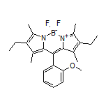 2,8-Diethyl-5,5-difluoro-10-(2-methoxyphenyl)-1,3,7,9-tetramethyl-5H-dipyrrolo[1,2-c:2’,1’-f][1,3,2]diazaborinin-4-ium-5-uide