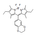 10-(2,3-Dihydrobenzo[b][1,4]dioxin-6-yl)-2,8-diethyl-5,5-difluoro-1,3,7,9-tetramethyl-5H-dipyrrolo[1,2-c:2’,1’-f][1,3,2]diazaborinin-4-ium-5-uide