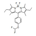 10-[4-(Difluoromethoxy)phenyl]-2,8-diethyl-5,5-difluoro-1,3,7,9-tetramethyl-5H-dipyrrolo[1,2-c:2’,1’-f][1,3,2]diazaborinin-4-ium-5-uide