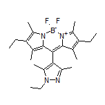 2,8-Diethyl-10-(1-ethyl-3,5-dimethyl-4-pyrazolyl)-5,5-difluoro-1,3,7,9-tetramethyl-5H-dipyrrolo[1,2-c:2’,1’-f][1,3,2]diazaborinin-4-ium-5-uide