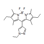 2,8-Diethyl-10-(1-ethyl-4-pyrazolyl)-5,5-difluoro-1,3,7,9-tetramethyl-5H-dipyrrolo[1,2-c:2’,1’-f][1,3,2]diazaborinin-4-ium-5-uide