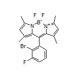 10-(2-Bromo-3-fluorophenyl)-5,5-difluoro-1,3,7,9-tetramethyl-5H-dipyrrolo[1,2-c:2’,1’-f][1,3,2]diazaborinin-4-ium-5-uide