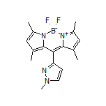 5,5-Difluoro-1,3,7,9-tetramethyl-10-(1-methyl-3-pyrazolyl)-5H-dipyrrolo[1,2-c:2’,1’-f][1,3,2]diazaborinin-4-ium-5-uide