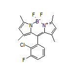 10-(2-Chloro-3-fluorophenyl)-5,5-difluoro-1,3,7,9-tetramethyl-5H-dipyrrolo[1,2-c:2’,1’-f][1,3,2]diazaborinin-4-ium-5-uide