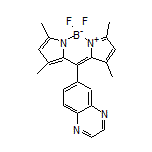 5,5-Difluoro-1,3,7,9-tetramethyl-10-(6-quinoxalinyl)-5H-dipyrrolo[1,2-c:2’,1’-f][1,3,2]diazaborinin-4-ium-5-uide
