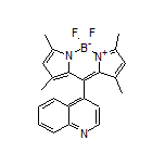 5,5-Difluoro-1,3,7,9-tetramethyl-10-(4-quinolyl)-5H-dipyrrolo[1,2-c:2’,1’-f][1,3,2]diazaborinin-4-ium-5-uide