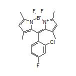 10-(2-Chloro-4-fluorophenyl)-5,5-difluoro-1,3,7,9-tetramethyl-5H-dipyrrolo[1,2-c:2’,1’-f][1,3,2]diazaborinin-4-ium-5-uide