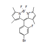 10-(4-Bromo-2-fluorophenyl)-5,5-difluoro-1,3,7,9-tetramethyl-5H-dipyrrolo[1,2-c:2’,1’-f][1,3,2]diazaborinin-4-ium-5-uide