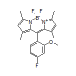 5,5-Difluoro-10-(4-fluoro-2-methoxyphenyl)-1,3,7,9-tetramethyl-5H-dipyrrolo[1,2-c:2’,1’-f][1,3,2]diazaborinin-4-ium-5-uide