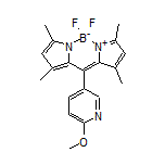 5,5-Difluoro-10-(6-methoxy-3-pyridyl)-1,3,7,9-tetramethyl-5H-dipyrrolo[1,2-c:2’,1’-f][1,3,2]diazaborinin-4-ium-5-uide
