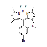10-(4-Bromo-2-methoxyphenyl)-5,5-difluoro-1,3,7,9-tetramethyl-5H-dipyrrolo[1,2-c:2’,1’-f][1,3,2]diazaborinin-4-ium-5-uide
