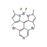 10-(3,5-Dibromo-4-pyridyl)-5,5-difluoro-1,3,7,9-tetramethyl-5H-dipyrrolo[1,2-c:2’,1’-f][1,3,2]diazaborinin-4-ium-5-uide
