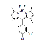 10-(4-Chloro-3-methoxyphenyl)-5,5-difluoro-1,3,7,9-tetramethyl-5H-dipyrrolo[1,2-c:2’,1’-f][1,3,2]diazaborinin-4-ium-5-uide