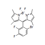10-(6-Bromo-2,3-difluorophenyl)-5,5-difluoro-1,3,7,9-tetramethyl-5H-dipyrrolo[1,2-c:2’,1’-f][1,3,2]diazaborinin-4-ium-5-uide