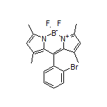 10-(2-Bromophenyl)-5,5-difluoro-1,3,7,9-tetramethyl-5H-dipyrrolo[1,2-c:2’,1’-f][1,3,2]diazaborinin-4-ium-5-uide