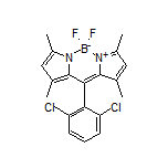 10-(2,6-Dichlorophenyl)-5,5-difluoro-1,3,7,9-tetramethyl-5H-dipyrrolo[1,2-c:2’,1’-f][1,3,2]diazaborinin-4-ium-5-uide