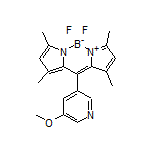 5,5-Difluoro-10-(5-methoxy-3-pyridyl)-1,3,7,9-tetramethyl-5H-dipyrrolo[1,2-c:2’,1’-f][1,3,2]diazaborinin-4-ium-5-uide