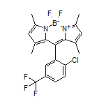 10-[2-Chloro-5-(trifluoromethyl)phenyl]-5,5-difluoro-1,3,7,9-tetramethyl-5H-dipyrrolo[1,2-c:2’,1’-f][1,3,2]diazaborinin-4-ium-5-uide
