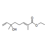 Ethyl (E)-6-Hydroxy-2,6-dimethylocta-2,7-dienoate