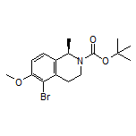 (R)-5-Bromo-2-Boc-6-methoxy-1-methyl-1,2,3,4-tetrahydroisoquinoline