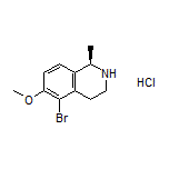 (R)-5-Bromo-6-methoxy-1-methyl-1,2,3,4-tetrahydroisoquinoline Hydrochloride