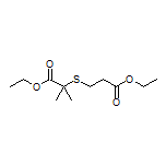 Ethyl 2-[(3-Ethoxy-3-oxopropyl)thio]-2-methylpropanoate