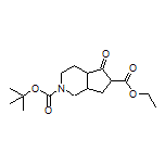 Ethyl 2-Boc-5-oxooctahydro-1H-cyclopenta[c]pyridine-6-carboxylate