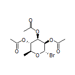 2-Bromo-6-methyltetrahydro-2H-pyran-3,4,5-triyl (2S,3R,4R,5S,6S)-Triacetate