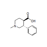 (3R,4R)-1-Methyl-3-phenylpiperidine-4-carboxylic Acid
