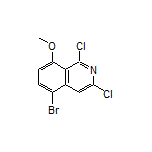 5-Bromo-1,3-dichloro-8-methoxyisoquinoline