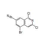 5-Bromo-1,3-dichloroisoquinoline-7-carbonitrile