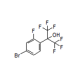 2-(4-Bromo-2-fluorophenyl)-1,1,1,3,3,3-hexafluoro-2-propanol