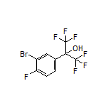 2-(3-Bromo-4-fluorophenyl)-1,1,1,3,3,3-hexafluoro-2-propanol