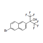 2-(6-Bromo-2-naphthyl)-1,1,1,3,3,3-hexafluoro-2-propanol